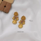Dual Copper Coin Earrings