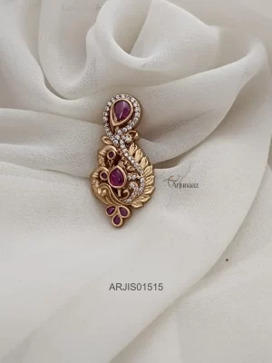 Trendy Dual Peacock Saree Pin