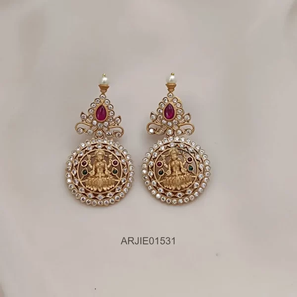 Artificial Lakshmi Chandbali Earrings