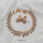 Pretty Mallu Style Blue Necklace