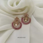 Amazing Ruby Chand Style Earrings
