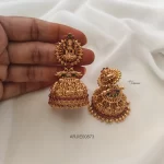 Traditional Lakshmi Jhumkas