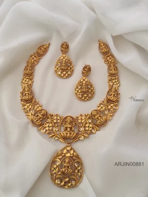 Lovely Lakshmi Design Necklace