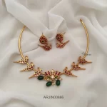 Lotus Bird Design Necklace