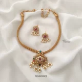 Beautiful Navarathna Design Necklace