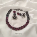 Elegant German Silver Necklace
