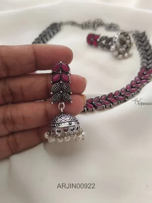 Elegant German Silver Necklace