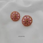 Beautiful Kemp Ruby Earrings