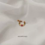 Ruby Stone Nose Pin