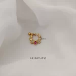 Tear Drop Screw Type Nose Pin