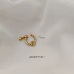 Single Tear Drop Stone Nose Pin