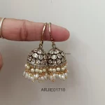 Pearl Drop Hook Jhumkas