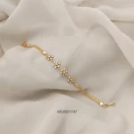 Diamond Replica White Stone Bracelet