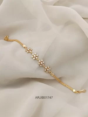 Diamond Replica White Stone Bracelet