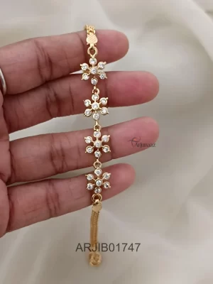 Daimond Replica White Stone Bracelet