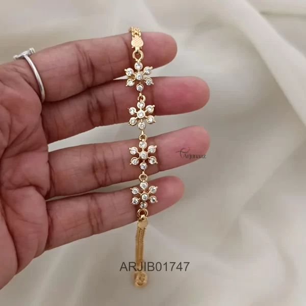 Daimond Replica White Stone Bracelet