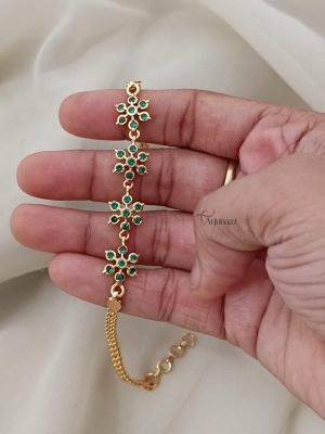 Daimond Look Green Bracelet