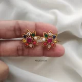 Matte Finish Navarathna Studs