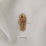 Multi Stone Peacock Saree Pin