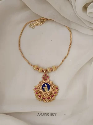 Lord Krishna Pendant Kerala Necklace