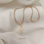 One Gram Gold Vinayaka Pendant Chain