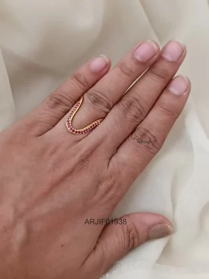 Full Ruby Vanki Finger Ring