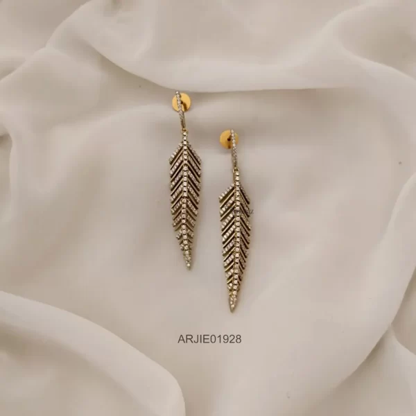 Elegant Long Spike Earrings