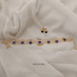 Kerala Style Blue Stone Choker