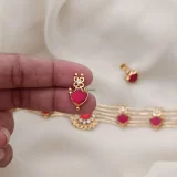 Kerala Style Red Stone Choker