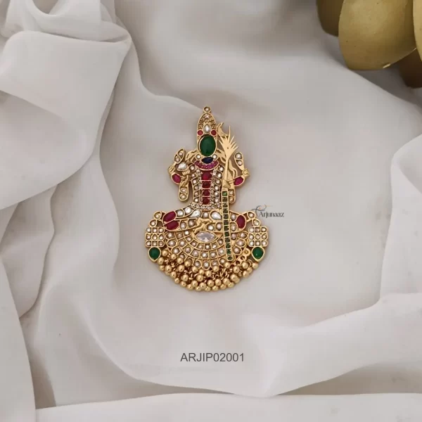 Trendy Kamakshi Amman Pendant