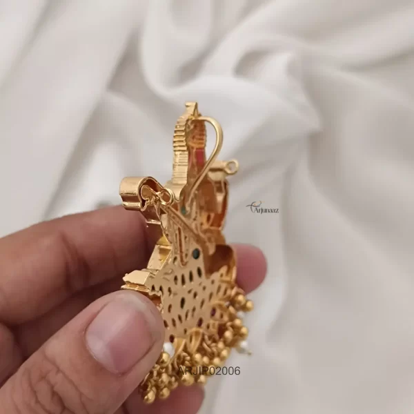 Stunning Saraswathi Devi Pendant