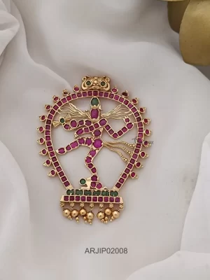 Gold Look Nataraj Pendant