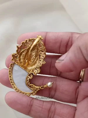 Loin Face Nail Pendant