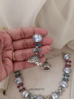 Traditional Multi Stone Necklace