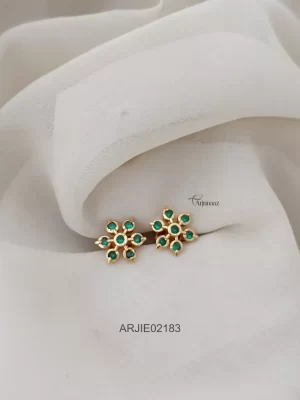 Emerald Diamond Replica Earrings