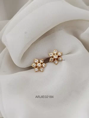 White Diamond Replica Earrings