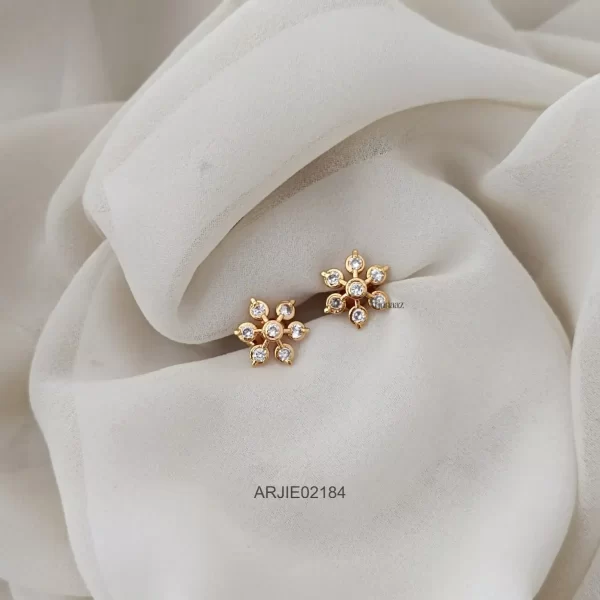 White Diamond Replica Earrings