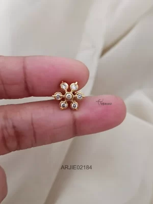 White Diamond Replica Earrings
