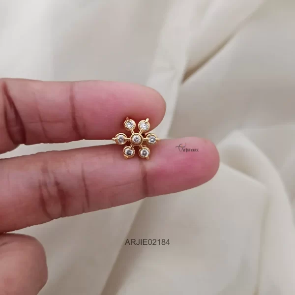 White Diamond Replica Earrings