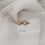 Multi Color Diamond Replica Earrings