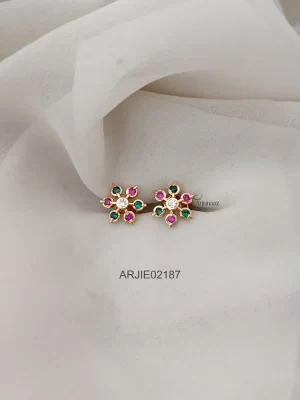 Multi Color Diamond Replica Earrings