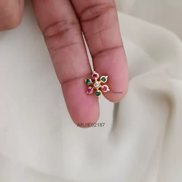 Multi Color Diamond Replica Earrings