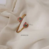 Ruby & Green Peacock Bracelet