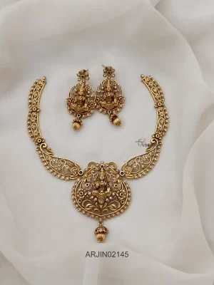 Traditional Lakshmi Bold Necklace