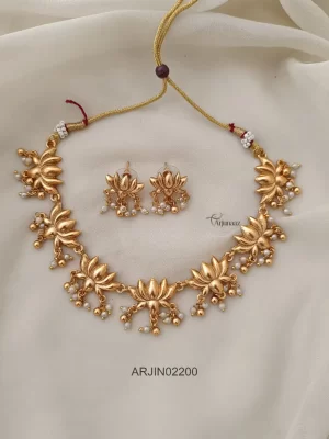 Lakshmi Coin Invisible Necklace