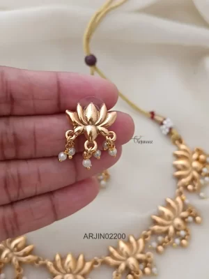 Lakshmi Coin Invisible Necklace