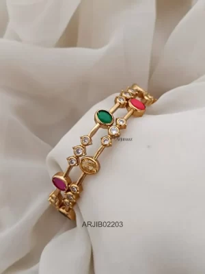 Multi Color CZ Stone Bangles