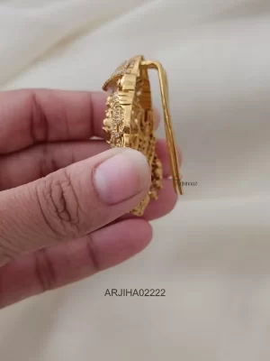 Matte Finish CZ Lakshmi Jadabillai