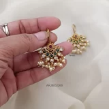 Elegant Multi Stone Hook Earrings