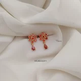 Daimon Look Orange Stone Earrings